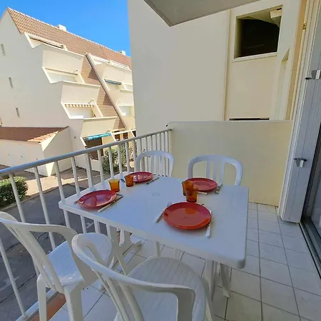 Apartment Confortable 2 Pieces, 4 Couchages Avec Balcon Et Parking Prive, Proche - Marseillan - Fr-1-326-596
