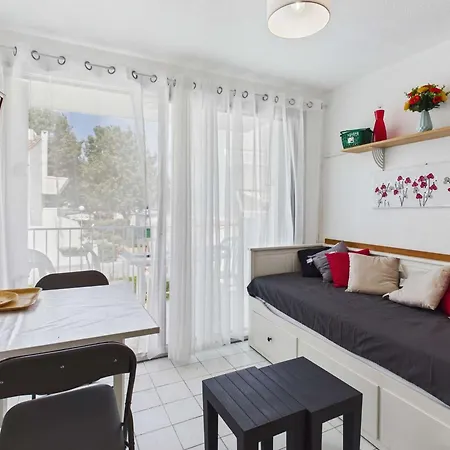 Confortable 2 Pieces, 4 Couchages Avec Balcon Et Parking Prive, Proche - Marseillan - Fr-1-326-596 * Le Castellas