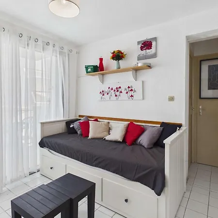 Confortable 2 Pieces, 4 Couchages Avec Balcon Et Parking Prive, Proche - Marseillan - Fr-1-326-596 Apartmán