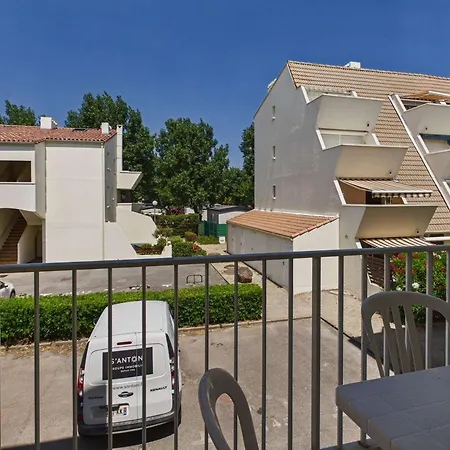 Appartement Confortable 2 Pièces, 4 Couchages Avec Balcon Et Parking Privé, Proche - Marseillan - Fr-1-326-596